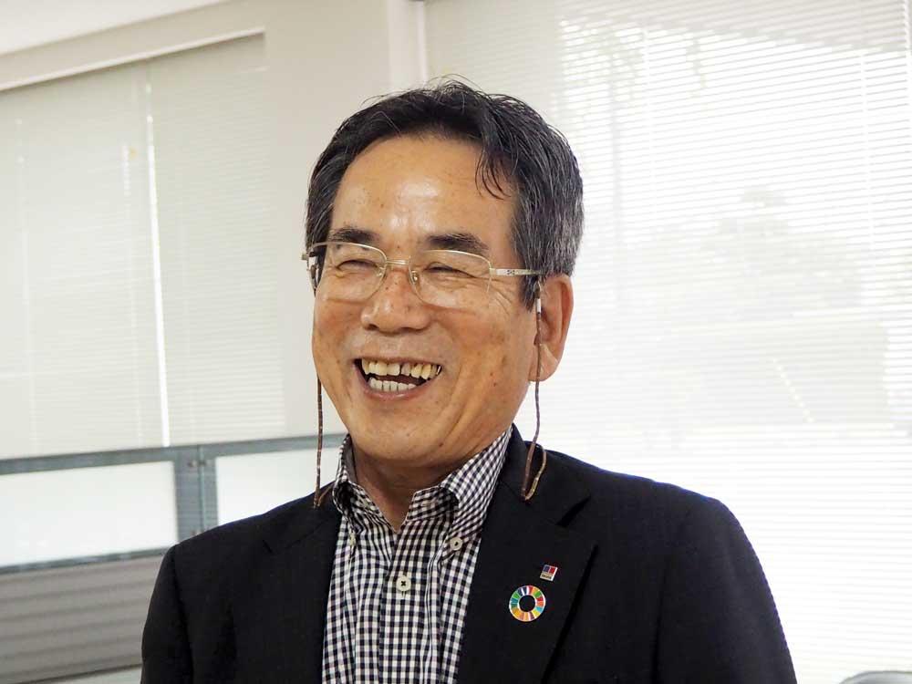 取締役常務執行役員・田中祥友さん